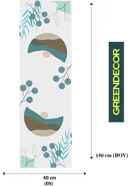 Çiçek Yaprak Desenli Özel Tasarım Runner Dijital Baskılı Dekoratif Masa Örtüsü Modern Ev Dekorasyonu fiyatları