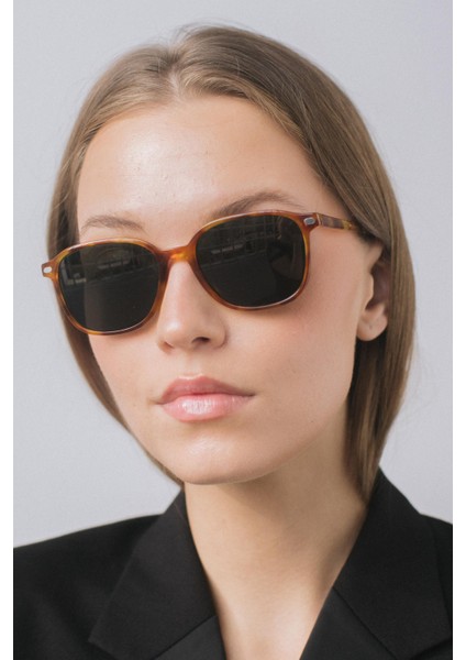 Perla Leopard Green Güneş Gözlüğü