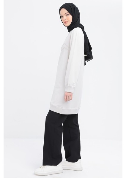 Taş-Önü Nakış Detaylı Likralı Sweat modelleri