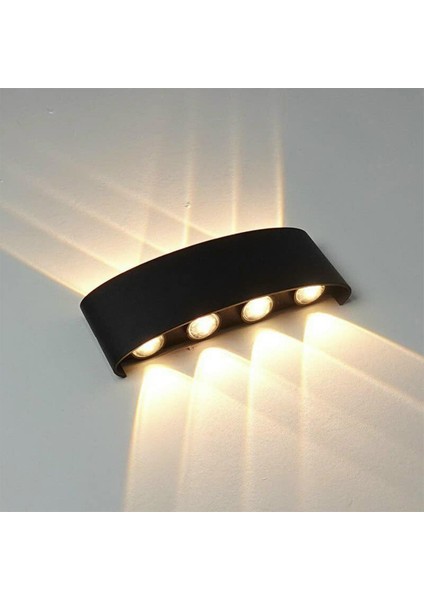 Dekoratif Aplik Efes 4+4 8W 3200K Gün Işığı IP44 Noas YL83-1062