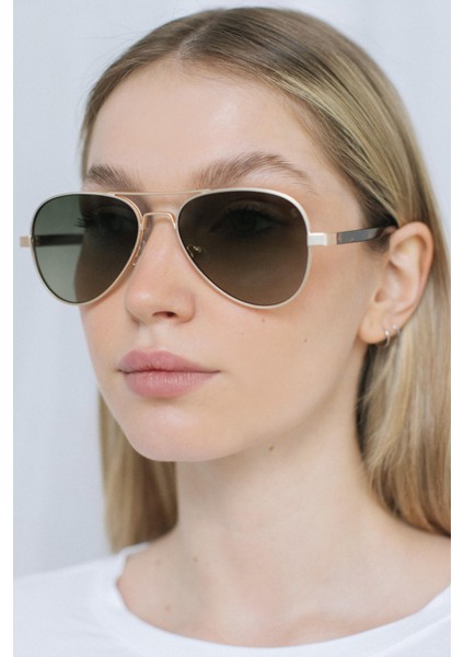 Ethan Gold Green Degrade Güneş Gözlüğü