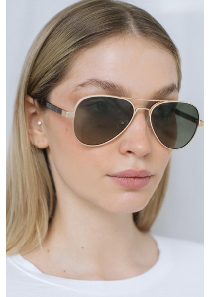 Ethan Gold Green Degrade Güneş Gözlüğü modelleri