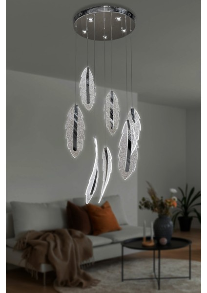 Lunex 7 Li Modern Sarkıt LED Avize fiyatları