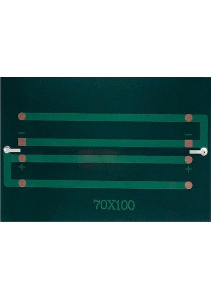 Solar Güneş Paneli 70 x 100 mm 6 Volt (Öğrenciler Için)