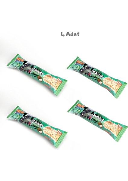 Crunchiz Bar Coconut 26.5gr 4 Adet