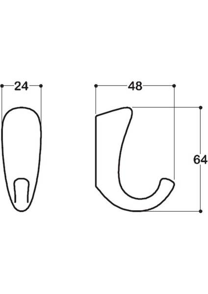 2085 Portmanto Askısı Saten Renk Çap 24 Mm, Şık ve Dayanıklı, Pratik Kullanım fiyatları