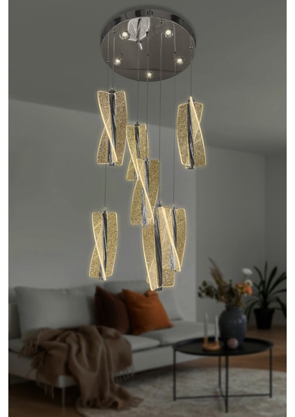 Liza 7 Li Modern Sarkıt LED Avize
