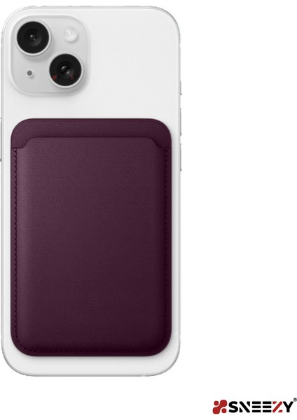 Iphone 16-16 Plus - 16 Pro - 16 Pro Max Uyumlu Birinci Sınıf Magsafe Cüzdan Magsafe Deri Kartlık fırsatları