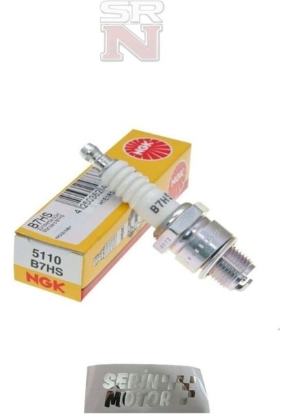 Mobylette Ngk B7HS Buji (Mz Jawa Mobilet Buji) Srn