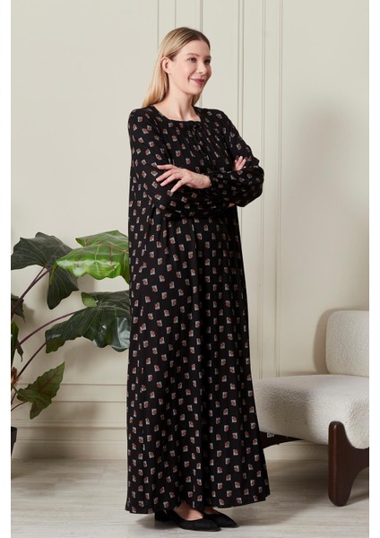 Kadın Büyük Beden Kare Yaka Elbise indirimleri