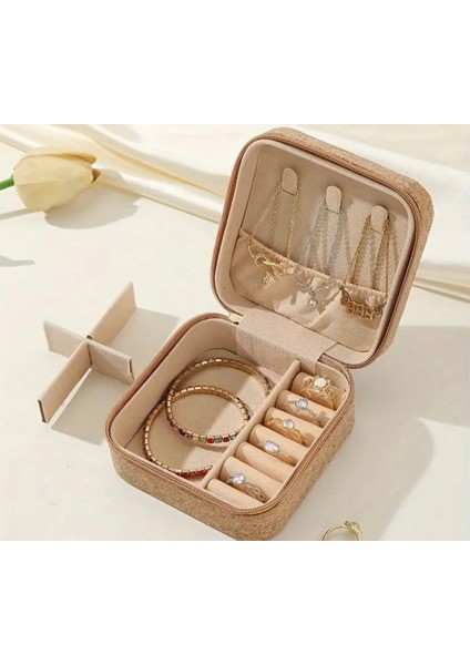 Çiçek Desenli Takı Kutusu ve Düzenleyici, Şık ve Kullanışlı Tasarım fiyatları