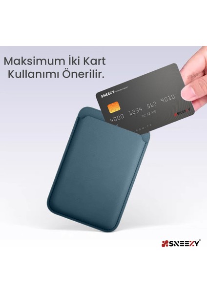 Iphone 16-16 Plus - 16 Pro - 16 Pro Max Uyumlu Birinci Sınıf Magsafe Cüzdan Magsafe Deri Kartlık modelleri