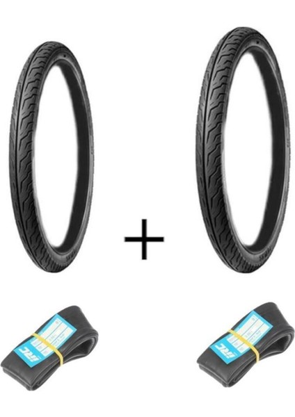 Cg Çita 17-19 Ince Iç Dış Lastik Seti Ön 50/100/17 Servis - Arka 2.00X19 An-Las Srnmotor 1.50