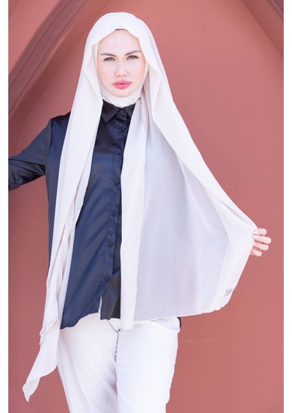 Shawl Kadın Krem Boneli Şal indirimleri