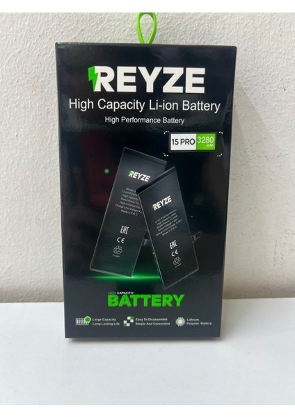 Reyze iphone 15 Pro Batarya modelleri
