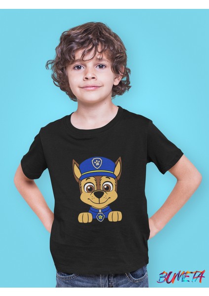 Mini Devriye Chase Görevde Paw Patrol Çocuk Tişört T-Shirt fiyatları