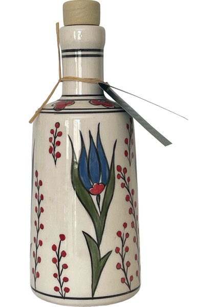Özel Iznik Koleksiyonu Seramik Yağdanlıkta Erken Hasat Zeytinyağı