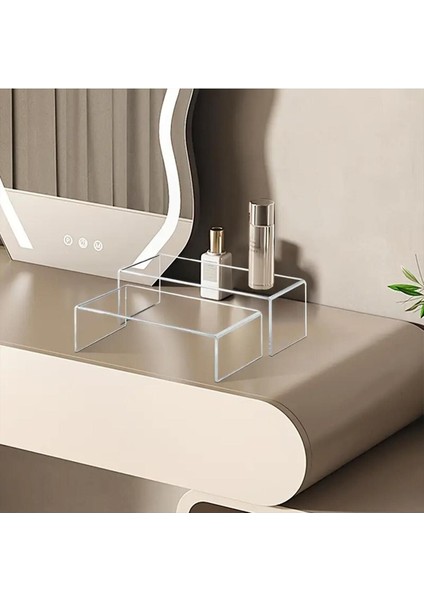 3'lü Şeffaf Pleksi Düzenleyici Stant, Çeşitli Boyutlarda, 3mm Kalınlık modelleri