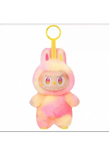Labubu 3.0 Sıcak 17 cm Canavarlar Kalp Atışı Macaron Emaye Yüzü Sevimli Dolgulu Pvc Heykelcik Masa Masası Süsleme Kawaii Oyuncak Çocuk Hediye Renk: Sadakat (Yurt Dışından)