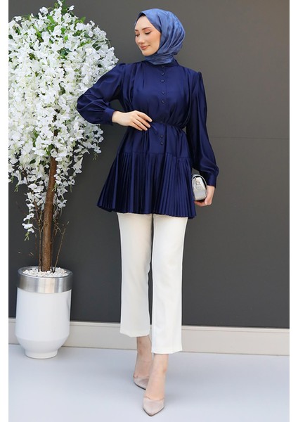 Altı Piliseli Gömlek Lacivert fiyatları