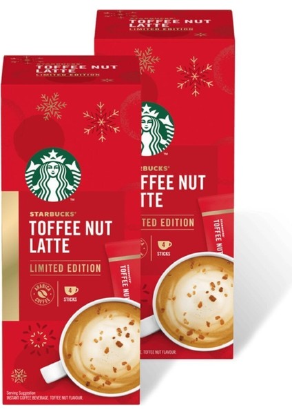 Toffee Nut Latte Kahve Karışımı x 2 Kutu 8X21. 5 gr