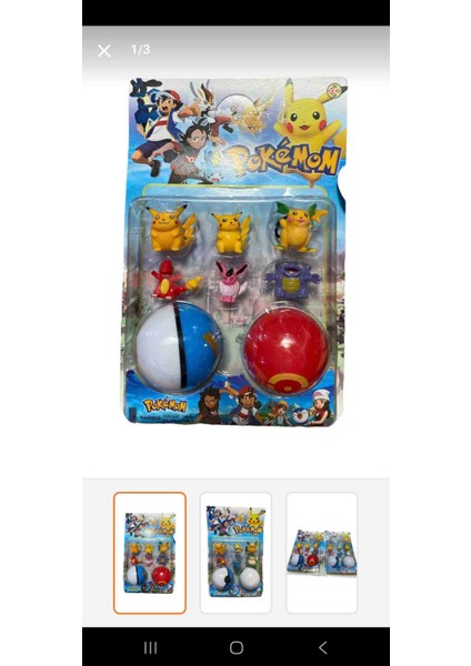 Pokemon Go Poke Topu Set