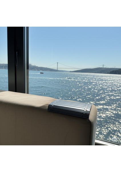 Katlanabilir Koltuk Bardak Altlığı – Kolçak Üstü Içecek Tutucu Organizer Sehpa (19,5X18 Cm) modelleri