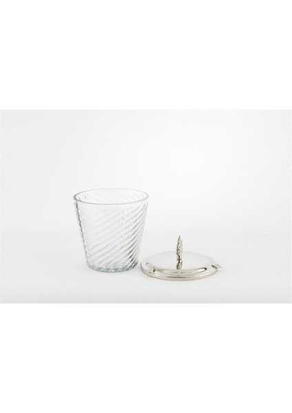 Gümüş Kapaklı Cam Kavanoz 14X18CM fiyatları