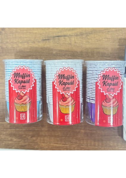 Muffin Kalıbı 3 Adet