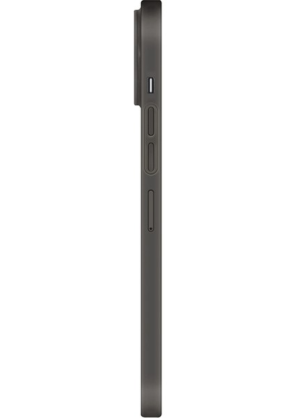 iPhone 13 Uyumlu Kılıf Skinarma M-Safe Şarj Özellikli Hadaka Tsuika Kapak Füme