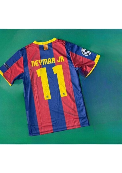 Barcelona 10/11 #11 Neymar Jr. Iç Saha Retro Forması