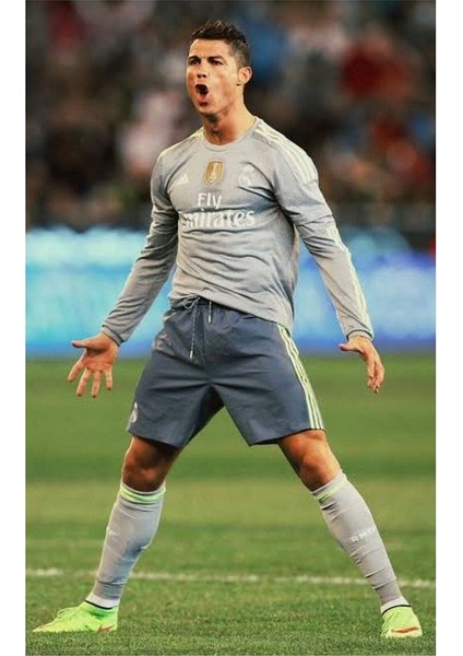 #7 Cristiano Ronaldo Real Madrid 2015/16 Sezonu Cristiano Ronaldo Alternatif Deplasman Forması (Gri) fiyatları
