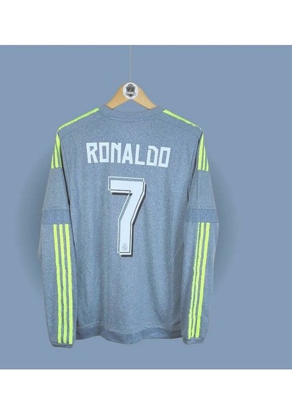 #7 Cristiano Ronaldo Real Madrid 2015/16 Sezonu Cristiano Ronaldo Alternatif Deplasman Forması (Gri) fırsatları