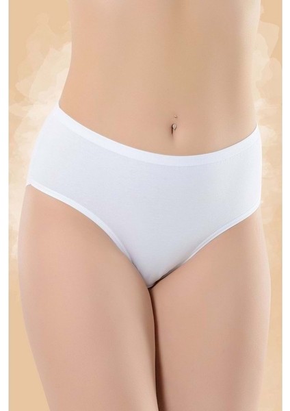 0107 Yüksek Bel Bayan Külot 4'lü Paket