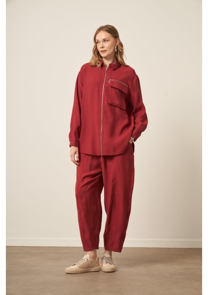 Kadın Modal Takım Bordo indirimleri