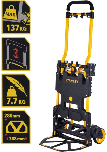 FT585 70/137KG Çok Fonksiyonlu Katlanır El Arabası fiyatları