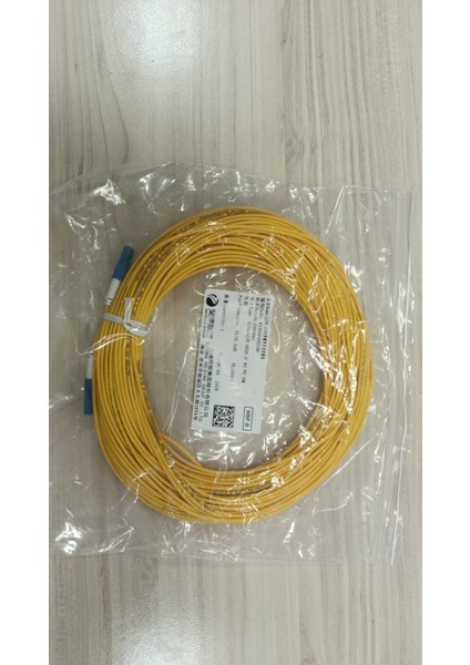 Fiber Optik Patch Kablo Lc -Lcsinle Mode 9/125 Simlex 30 mt