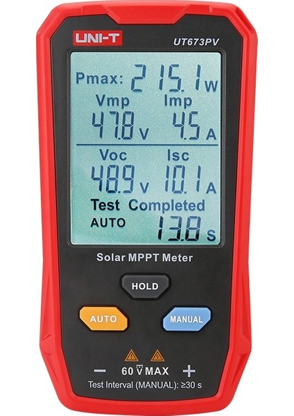 Unı-T UT673PV Güneş Mppt Ölçer
