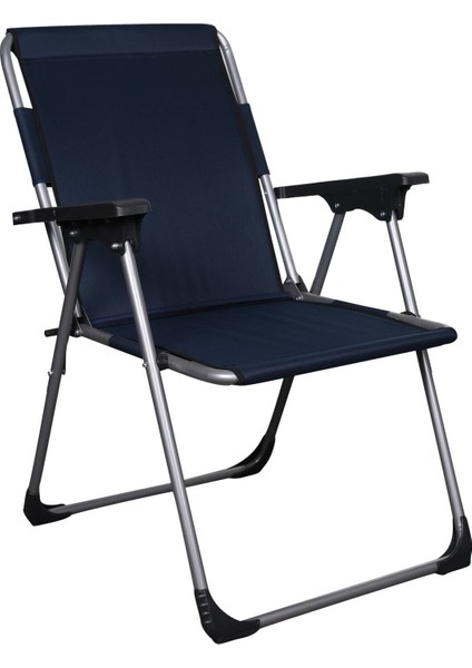 Şık 4'lü Katlanabilir Sandalye ve Masa Seti, Lacivert Renkli, Kullanışlı ve Modern Tasarım modelleri