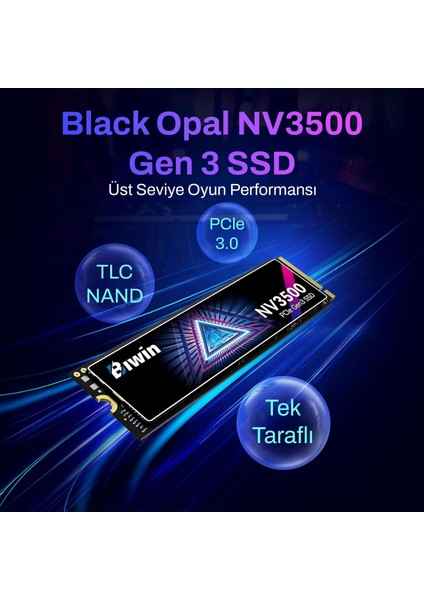 NV3500512G-RGX 512GB 3500/2500MB/S GEN3X4 22X80 M.2 Nvme SSD modelleri