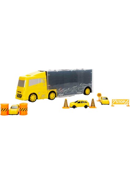 Taşıma Çantalı Transporter Oyun Seti - Sarı fiyatları