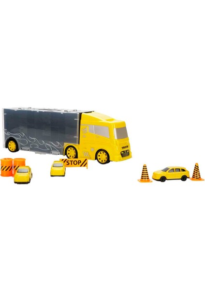Taşıma Çantalı Transporter Oyun Seti - Sarı modelleri