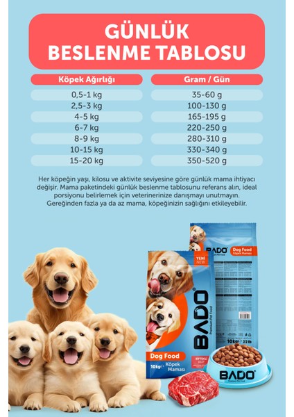 Anne Yavru Köpek Maması Biftekli 10 kg