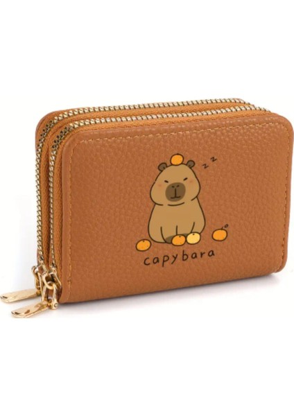 Capybara Desenli Cüzdan