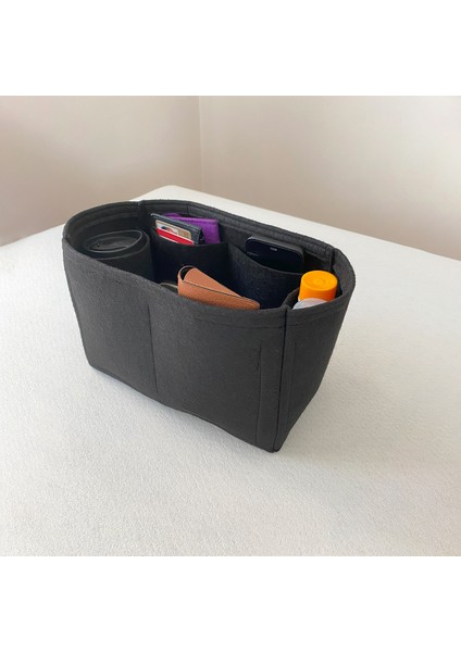 Bonheur Büyük Boy (L) Tote Bag Suluklu Çanta Içi Düzenleyici, Çanta Içi Organizer