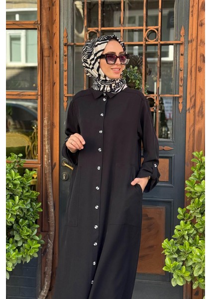 Nurcan Çetin Elbise 25150 Siyah