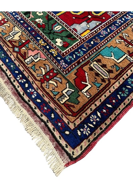 El Dokuma Sıfır Yahyalı 142X250 Renkli Kök Boya Büyük Halı fiyatları