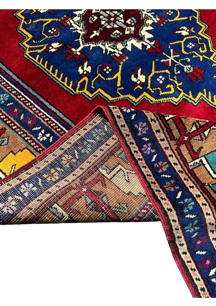 El Dokuma Sıfır Yahyalı 142X250 Renkli Kök Boya Büyük Halı indirimleri