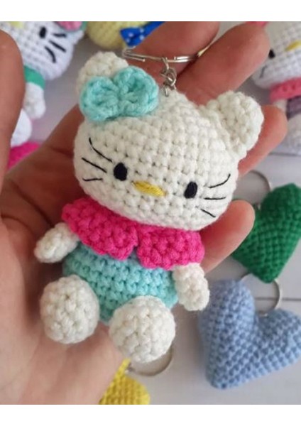 Minik Amigurumi Oyun Arkadaşı Oyuncaklar (Rakun ve Hello Kitty) fiyatları