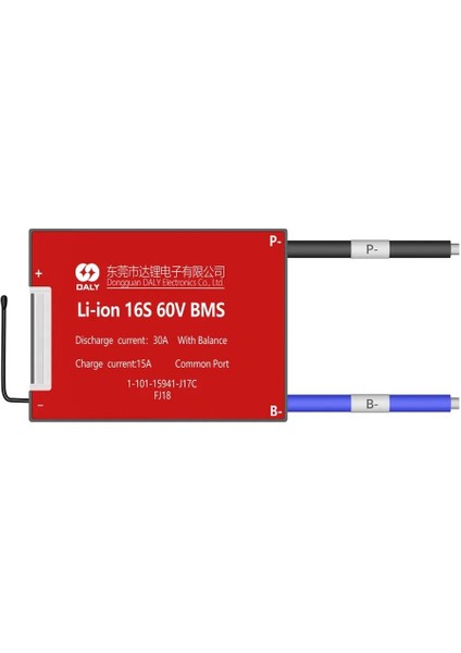 Daly Bms 16S 60V/DEŞARJ 30A/ŞARJ 15A/BALANSLI modelleri